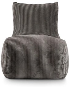 Menčestrový sedací vak v tehlovej farbe Lounge – SLOWDOWN