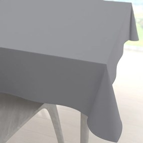 Biante Dekoračný štvorcový obrus Rongo RG-068 Sivý 130x130 cm