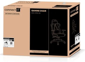 CONNECT IT CGC-0700-GR - Herná stolička LeMans Pro čierna/zelená