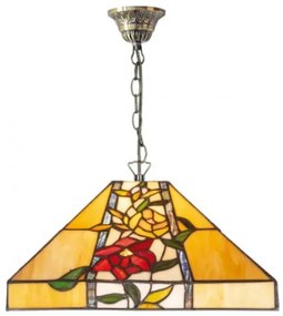 Stropná Tiffany FANCY Ø40cm 2xE27