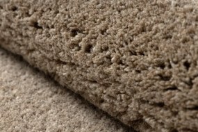 Koberec DUNE WOOL 497 01 TM620 hnedý