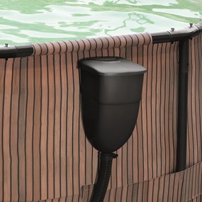 Marimex | Bazén Marimex Florida 3,05x0,91 m so zabudovaným skimmerom - motív TEAK | 10340284