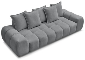 Tmavosivá ženilková pohovka 278 cm Everest – Bobochic Paris