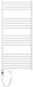 Mexen Apollo, elektrické vykurovacie teleso 1210x550 mm + vykurovacia tyč 600 W, biela, W117-1210-550-2600-20