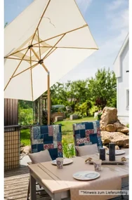 Doppler ALU WOOD 210 x 140 cm - slnečník s automatickým naklápaním s ULTRA UV ochranou : Barvy slunečníků - 840