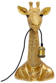 Animal Giraffe stolová lampa zlatá 50 cm