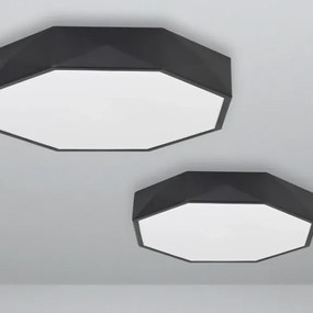 LED stropné svietidlo Eben 40 čierne