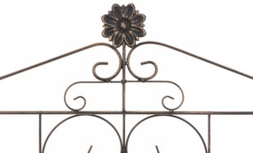 Kovová polica regál Lenja - Bronzová