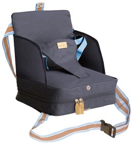 Tmavomodrý detský sedák Booster Seat – Roba