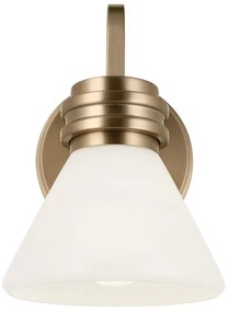 Kichler KL-FARUM1-CPZ - LED Kúpeľňová lampa FARUM 1xG9/3W/230V mosadz