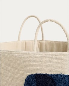 Slonovinový látkový detský kôš na hračky ø 45x30 cm Tandani – Kave Home