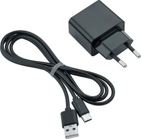 Matne čierna kovová LED stolová lampa (výška 36 cm) Maxi – Reality