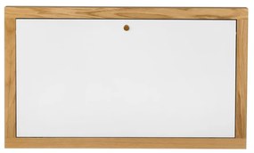 Biely nástenný vyklápací stôl Woodman Brenta