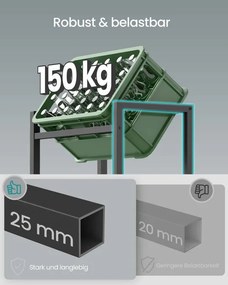 Regál na prepravky BSC353B01