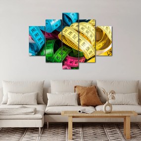 Obraz farebných metrov (150x105 cm)