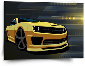 Sablio Obraz Chevrolet Camaro Pruhy - 150x110 cm