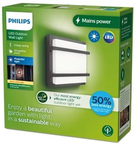 Philips - LED Vonkajšie nástenné svietidlo PETRONIA LED/3,8W/230V IP44