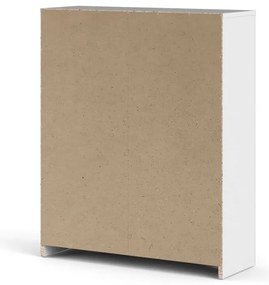 Biela výklopná skrinka na topánky Shoes – Tvilum