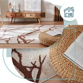 Koberec FD Sensi Cory svetlobéžový