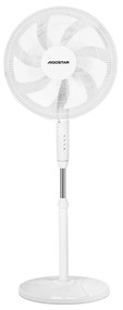 Aigostar B.V. Aigostar - Stojanový ventilátor 60W/230V biela AI1136