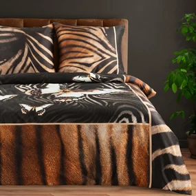 MAKOSATÉNOVÉ OBLIEČKY EVA MINGE EVA18 200X220 CM, 2 KS 70X80 CM VZOROVANÉ