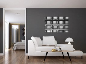 Obraz - Retro televízie (90x60 cm)