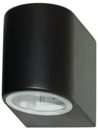 Vonkajšie nástenné svietidlo SearchLight OUTDOOR 8008-1BK-LED