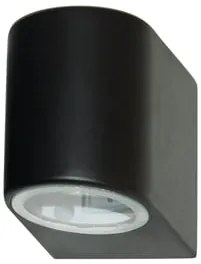 Vonkajšie nástenné svietidlo SearchLight OUTDOOR  8008-1BK-LED