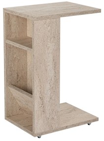 Odkladací stolík Filinta Travertine