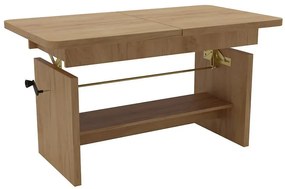 Zdvíhací stolík Janek zlatý kraft