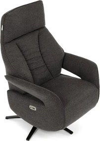 Polohovacie kreslo hnedé, elektrické TV-B3973 BR2