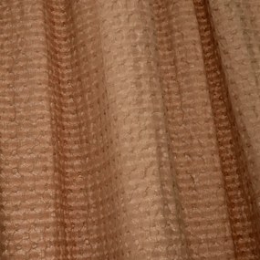 Hnedá záclona 140x229 cm Muscat Waffle – Pineapple Elephant