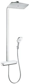Hansgrohe Raindance Select E, sprchový set Showerpipe 360 s termostatom, EcoSmart 9 l/min, biela/chróm, HAN-27286400