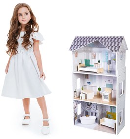 Domček pre bábiky s nábytkom Grace residence ECOTOYS