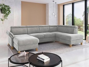 XXXLutz SEDACIA SÚPRAVA, textil, strieborná Sit & More - Sedačky - 00014402579T
