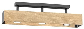 Luminex Prisadený luster MAISON 3xGU10/8W/230V hnedá/dub LU1642