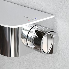 Sprchový systém AM.PM Func F07FA200 s termostatickou poličkovou batériou, chróm