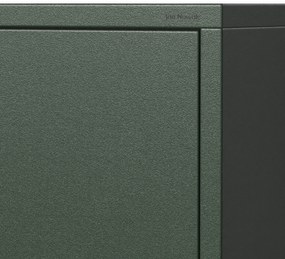 Nočný stolík MIA, 424 x 595 x 400 mm, Modern: fľaškovo zelená farba