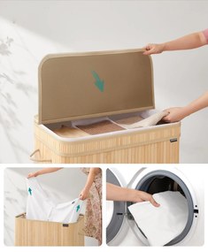 Kôš na bielizeň Bamb 150 l