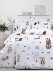 Predĺžené obliečky mikroplyš Exclusive – Forest