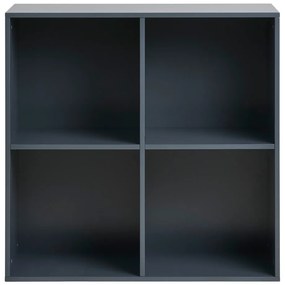 Tmavosivá nástenná knižnica 30x69 cm Horne – House Nordic