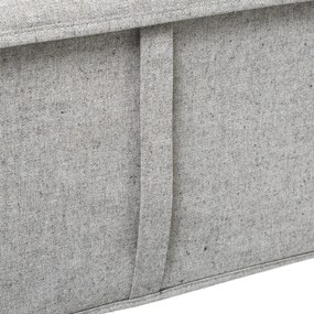 Úložný box Orga, 31x25x50 cm, sivá