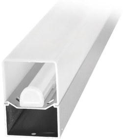 ECOLITE LED osvetlenie nad zrkadlo do kúpeľne ALBA, 4000K, 60cm, biele