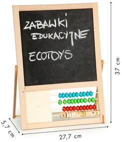 WELLHOX Vzdelávacia magnetická tabuľa abakusové číslice