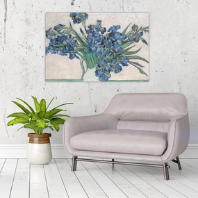 Obraz - Vincent van Gogh, Irises, reprodukcia (90x60 cm)