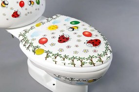 CREAVIT CREAVIT, KID detské WC kombi vr.nádržky, zadný odpad, farebná potlač, CK311.400.0F