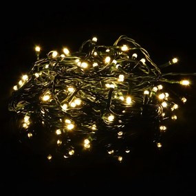Garthen 216 Záhradná svetelná sieť - 105 x LED dióda, teple biela