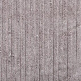 Sivá menčestrová rohová pohovka (pravý roh) Ariella – Ropez