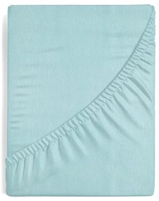 JERSEY PRESTIERADLO 160X200 CM, VÝŠKA 30 CM MENTOLOVÉ