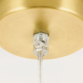 Orion - Luster na lanku MADIS 1xE27/60W/230V zlatý